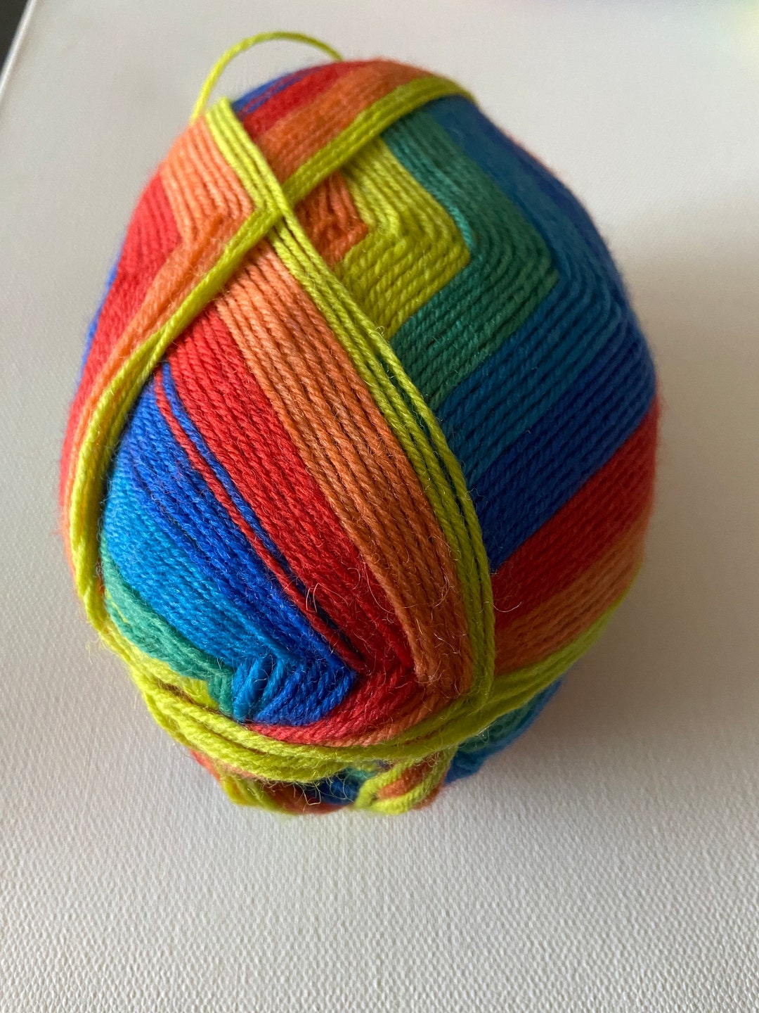 Scrappy Socks Yarn Self Striping Sock Yarn Wool Blend Sock Yarn