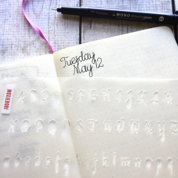 Bullet Journal Stencil Etsy