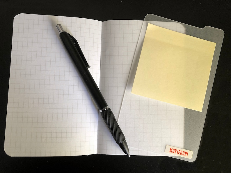 Pencil board for FIELD NOTES insert holds your sticky notes and provides a writing surface. Get yours here. image 2