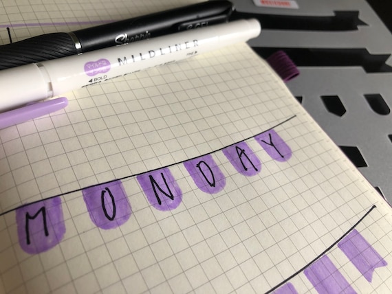 Mama Makes - Journal Mate Mini | Acrylic Bullet Journal Ruler and Stencil