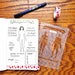Health and Fitness bullet journaling stencil creates wellness trackers quickly and with ease. Get it over here. 