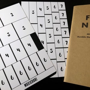Field Notes journal bundle includes FN rows and columns tracing card, FN ruler and FN basic stencil. Time saver Get it over here. image 2