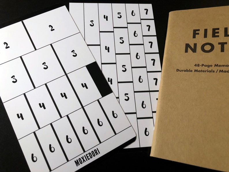 Field Notes journal bundle includes FN rows and columns tracing card, FN ruler and FN basic stencil. Time saver Get it over here. image 2