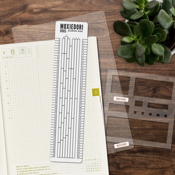 A5 Hobonichi Stencil, Ruler, and Pencil Board Bundle for the Techo Make  Journaling Easier and Faster. Get the Bundle Here. 