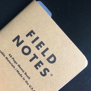 Pencil board for FIELD NOTES insert holds your sticky notes and provides a writing surface. Get yours here. image 4