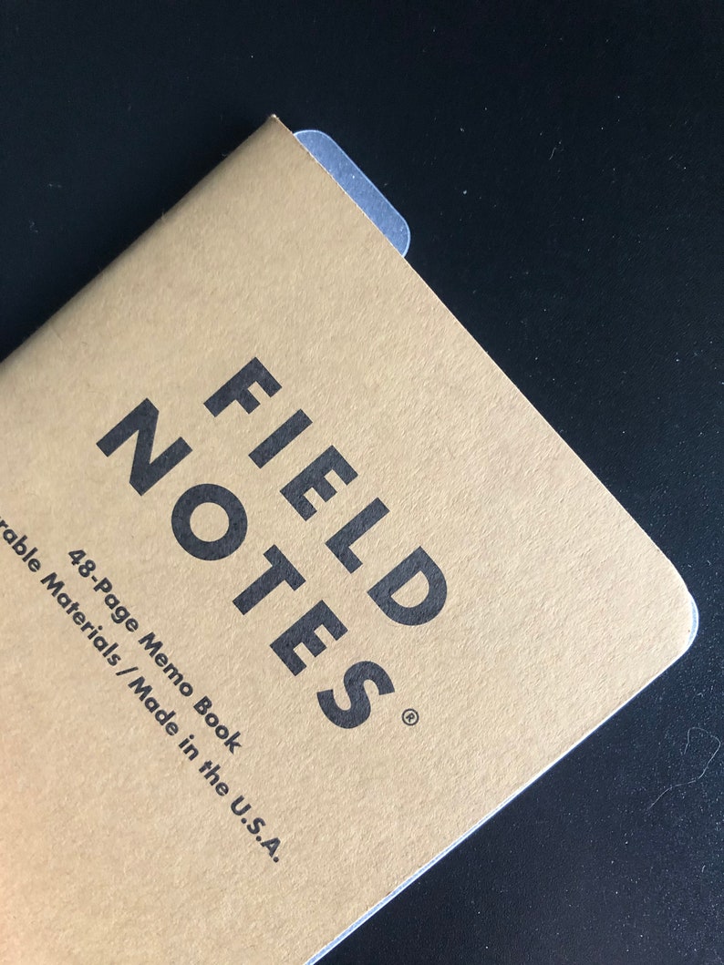 Pencil board for FIELD NOTES insert holds your sticky notes and provides a writing surface. Get yours here. image 4