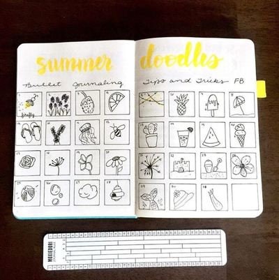 MoxieRule™ A5 Bullet Journal Ruler