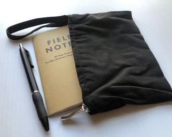 Pocket Journal Pouch holds all of your Field Notes and Moleskine Pocket supplies. Get yours here.