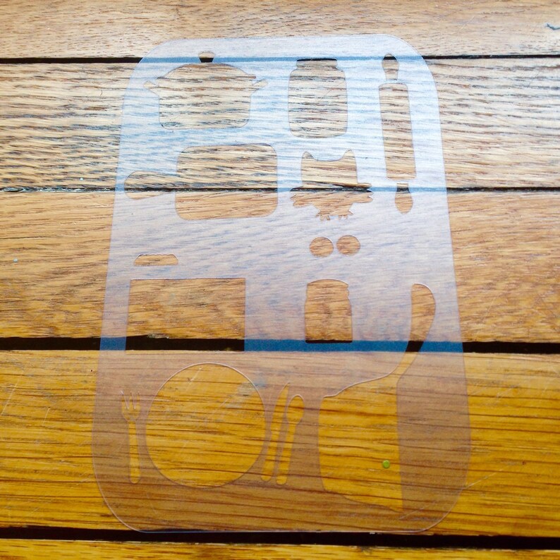 Meal Planning Food Journal Stencil image 3