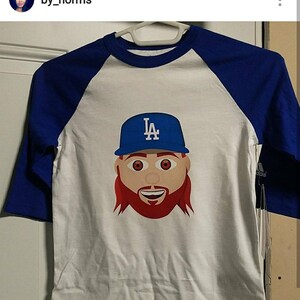 Camiseta deportiva Cody Bellinger #35 de los Dodgers de Los Ángeles azul  majestic para hombre 2XL alta