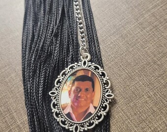 Custom Memorial Photo Graduation Tassel Charm, Class of 2026, Graduation cap tassel