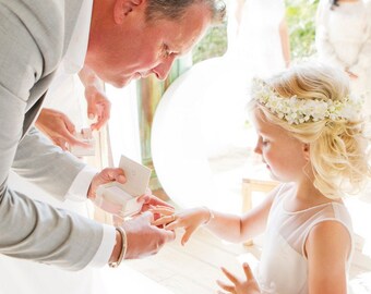 Gepersonaliseerd ringendoosje bruidsmeisje