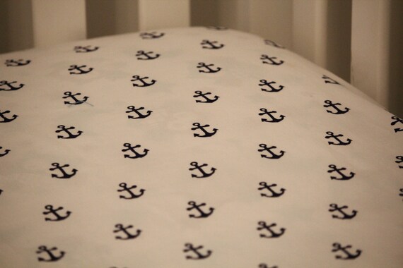 anchor baby crib bedding