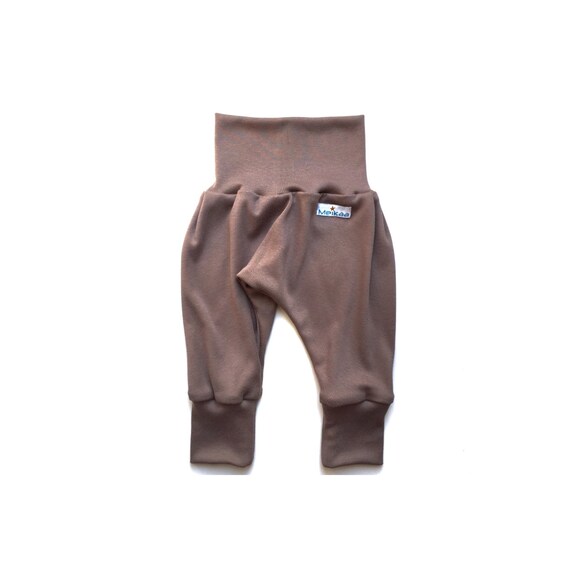 Taupe Brown Bamboo Harem Swaggers, Pantalon Évolutif, Pantalon De