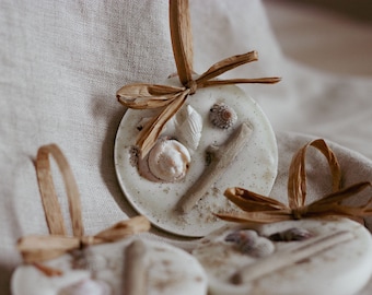 Beach Coastal Scented Decoration, Wax Melt Decoration, Soy Wax Melt, Wardrobe Freshener, Wax Melt Tablet, Eco Friendly, Drawer Freshener