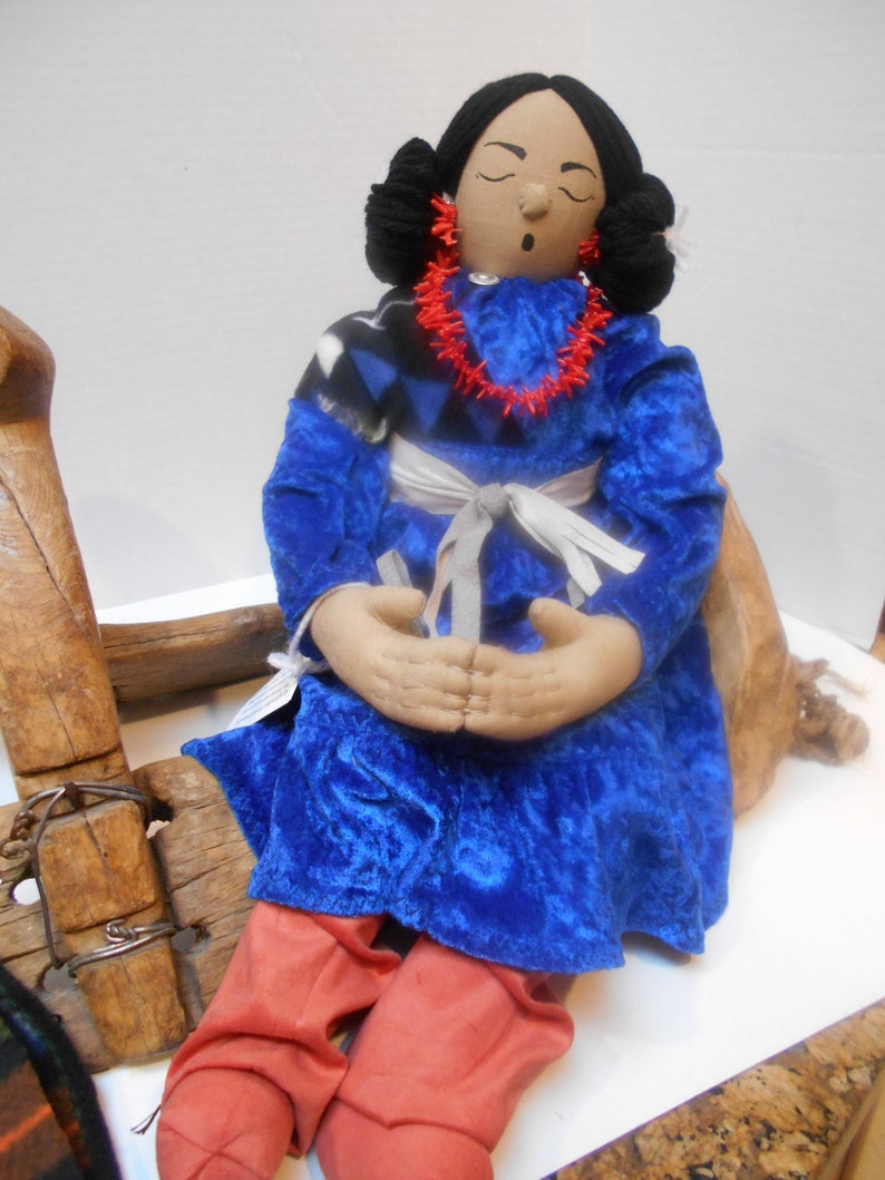 Native American Story Teller Dolls Cloth storyteller Hopi Etsy