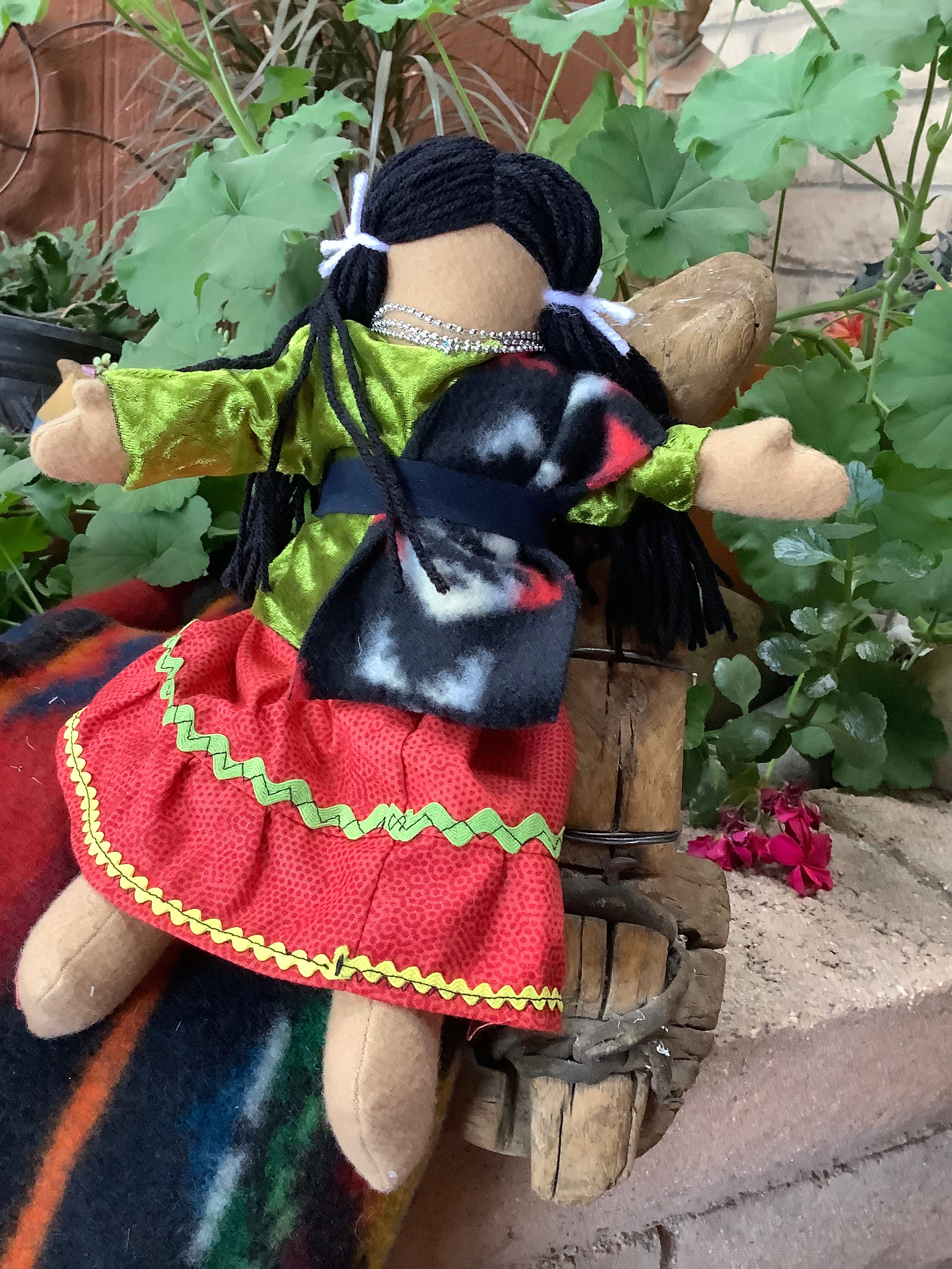 Native American Rag Doll, Rag Doll, Felt Doll, Baby Doll - Etsy