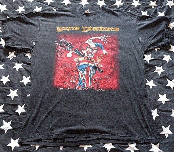 Bruce Dickinson Accident Of Birth Heavy Metal T Shirt License Etsy