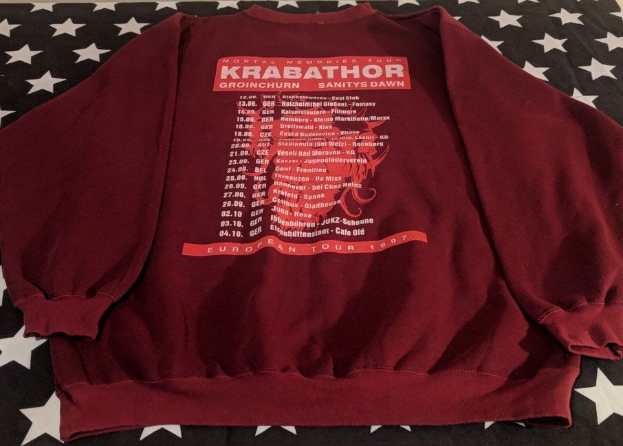 European Tour 1997 Sweatshirt Death 