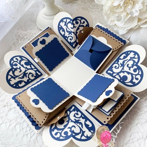 Exploding Photo Box Perfect for Anniversary or Birthday Present ...