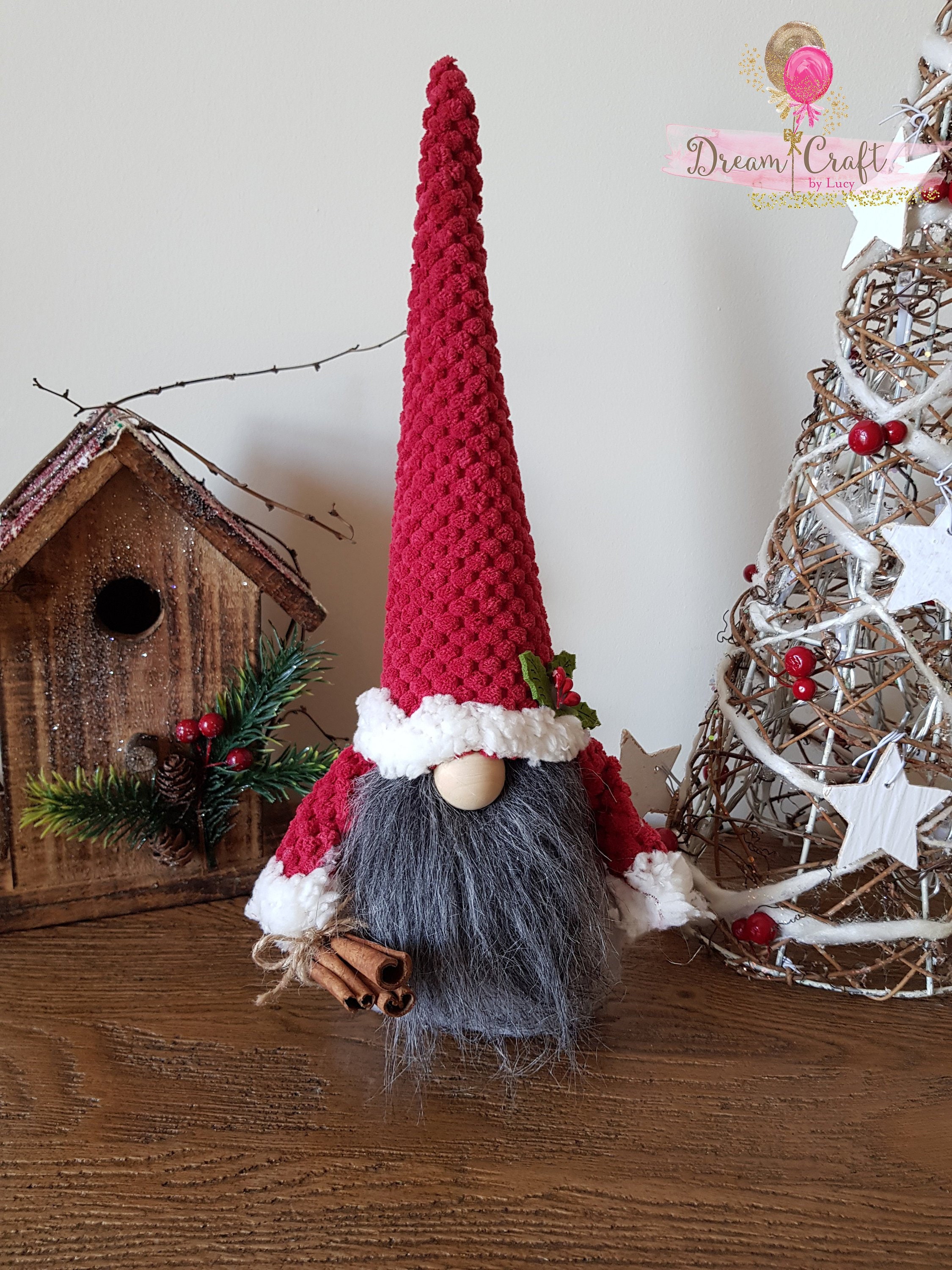 Christmas Gnome Decoration Scandinavian Gnome Nisse Tomtar Etsy