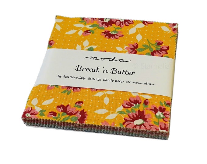 Bread 'n Butter Charm Pack by American Jane Patterns Sandy Klop for