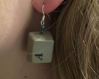 Amiga key earrings