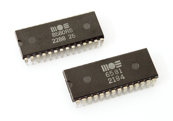Commodore 64 Sid Chip Type 6581 Or 8580 Etsy