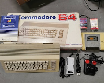 Commodore 64c set PAL with PSU (all countries)