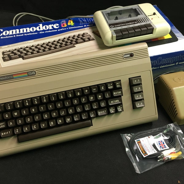 Commodore 64 Retro Set EU PAL 220v