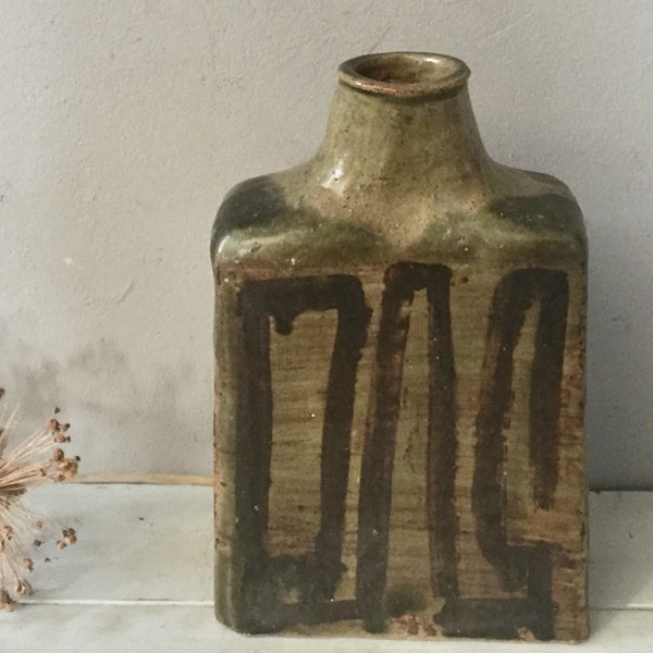 Vintage Studio Pottery Vase, 1970s Studio Pottery