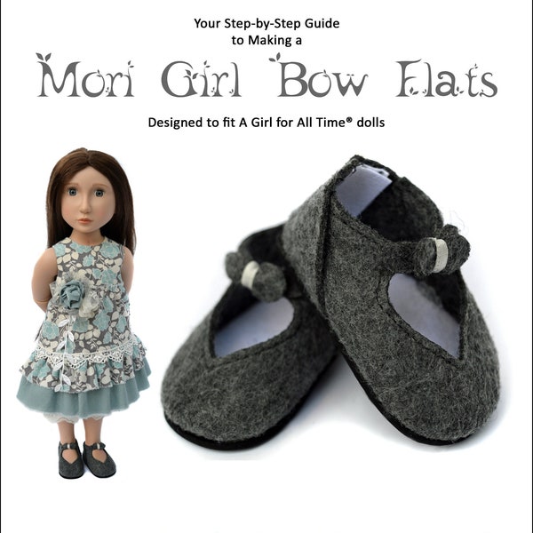 Mori Girl Bow Flats Designed to fit A Girl for All Time® Dolls