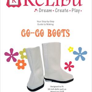 Kids white shop gogo boots