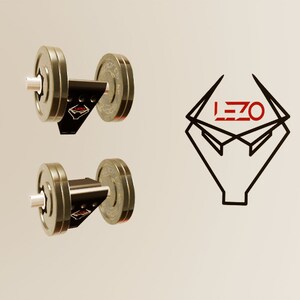 2 weight rack /2 Wall mount for dumbbells /2 Soutien mural pour haltères