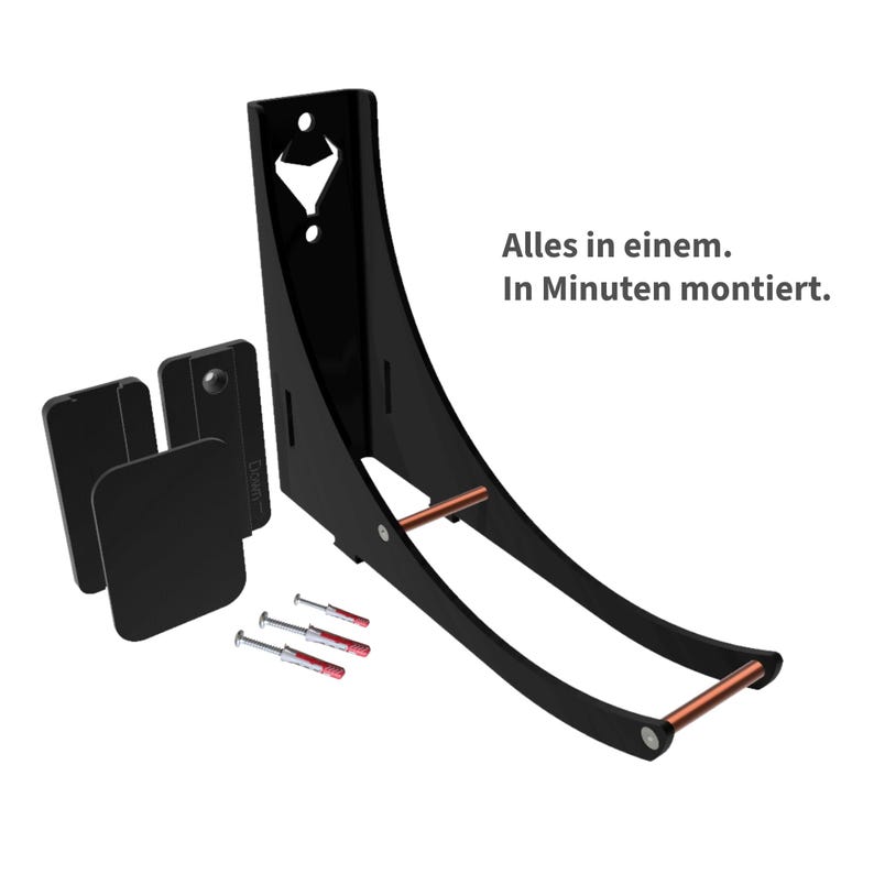 Väggfäste för elsparkcykel | Stålställ och ställ för elsparkcykel för Xiaomi Gotrax, Ninebot, Segway, Levy och mer | Hjul 8,5" 10,11" | Skruvar ingår bild 17