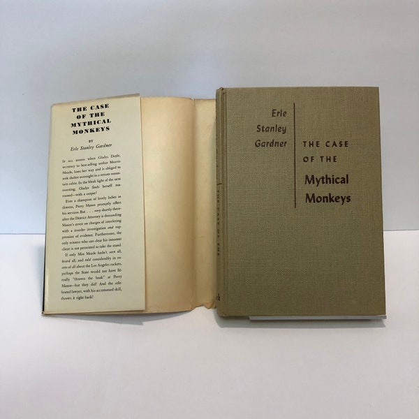 The Case of the Mythical Monkeys A Perry Mason Mystery by Erle Stanley Gardner 1959 Vintage Book