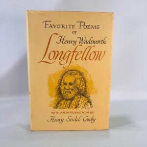 Complete Poetical Works of Henry Wadsworth Longfellow | 1967 Hardcover with Dust Jacket | Vintage Poetry Book | Free Shipping