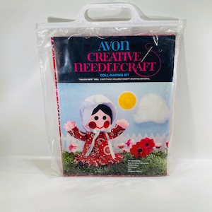 Avon Creative Needlecraft Doll-Making Kit Calico Kate Doll