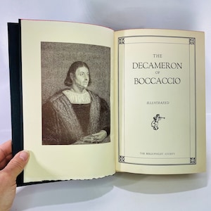 The Demarcation of Boccaccio 1930 published by the Bibliophilist Society Vintage Book