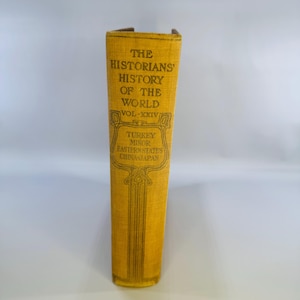 The Historians History of the World Vol 24 1907 Hardcover | Vintage World History Book | Antique Reference | Collector Gift