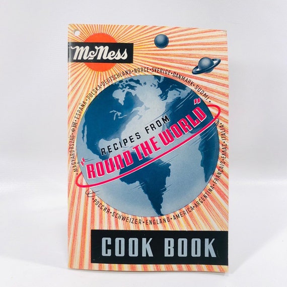 McNess Recipes from Around the World Cook Book 1920s McNess Recipes from Around the World Cook Book 1920s