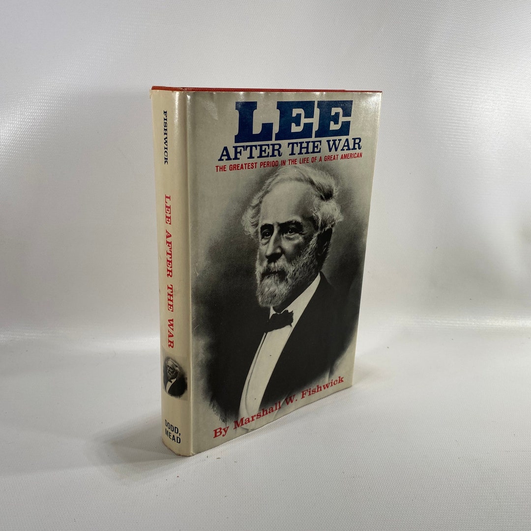 Lee After the War by Marshall W. Fishwick 1963 Vintage Book - Etsy