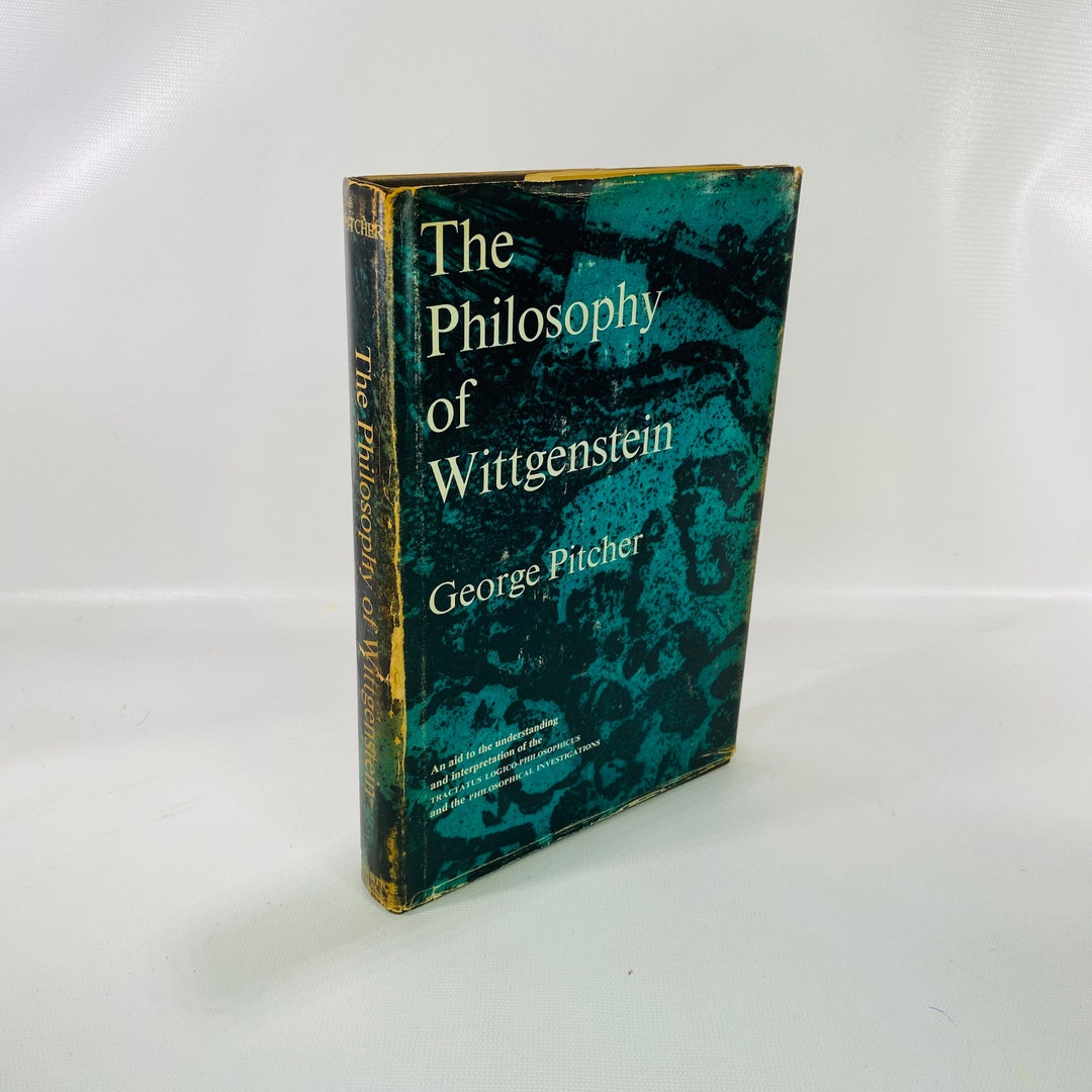 The of Philosophy Wittgenstein by George Pitcher 1964 Vintage Book - Etsy