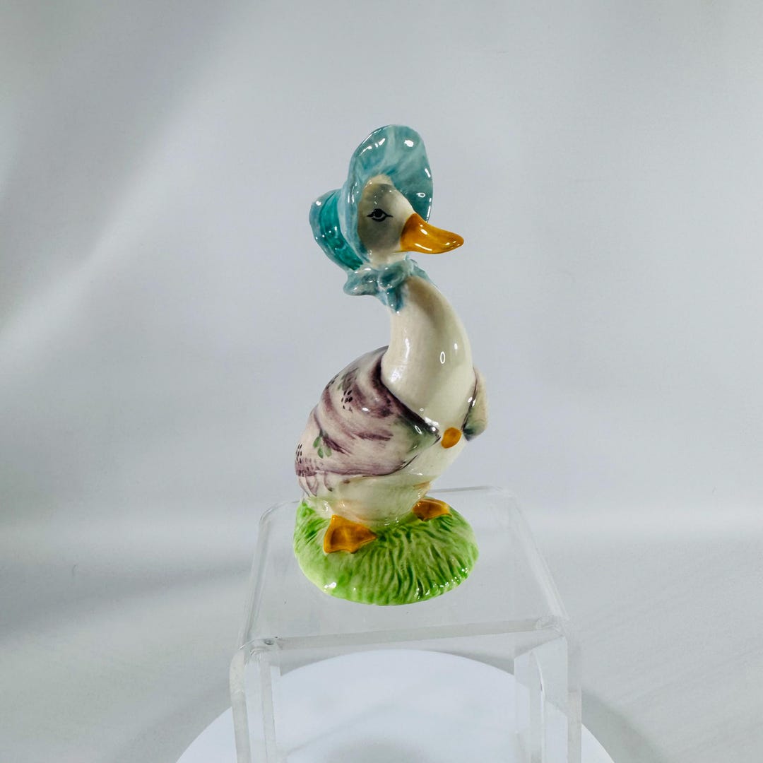 Beswick Beatrix Potter “jemima Puddleduck” Figurine • Glazed Ceramic ...