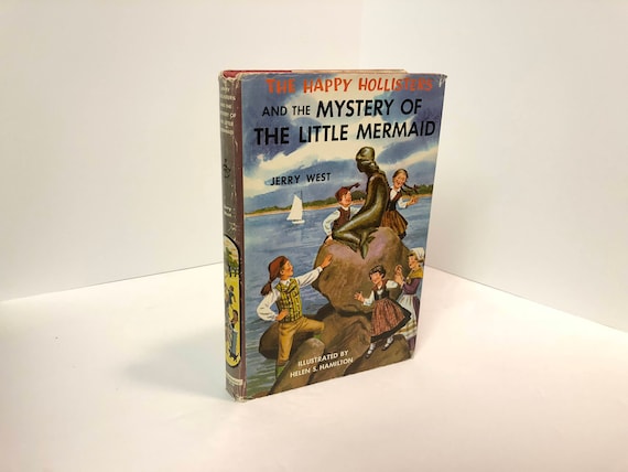 The Happy Hollisters and the Mystery of the Little Mermaid #19 by Jerry West 1960 Vintage Book The Happy Hollisters and the Mystery of the Little Mermaid #19 by Jerry West 1960 Vintage Book