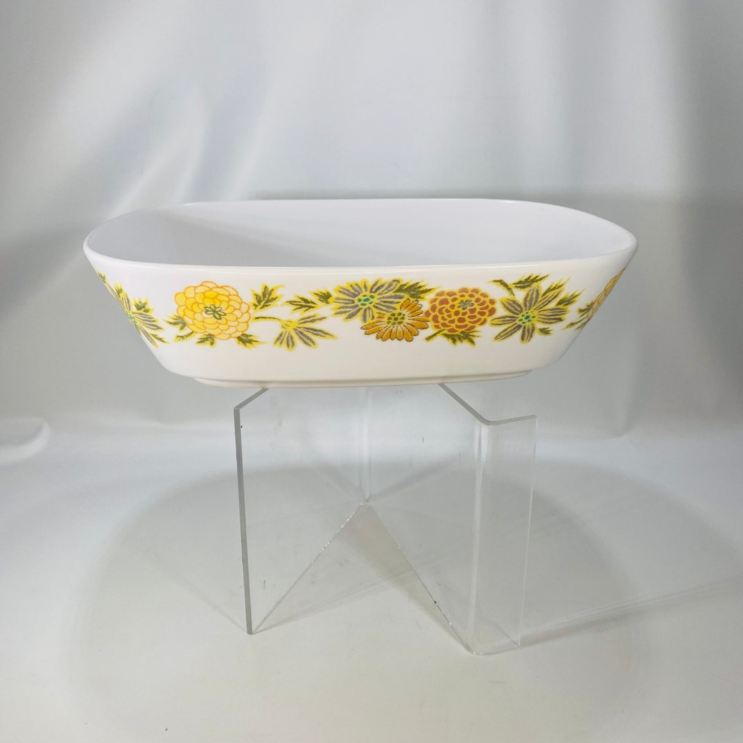 Noritake Progression China Oval Serving Bowl From Japan Sunny Side 9003