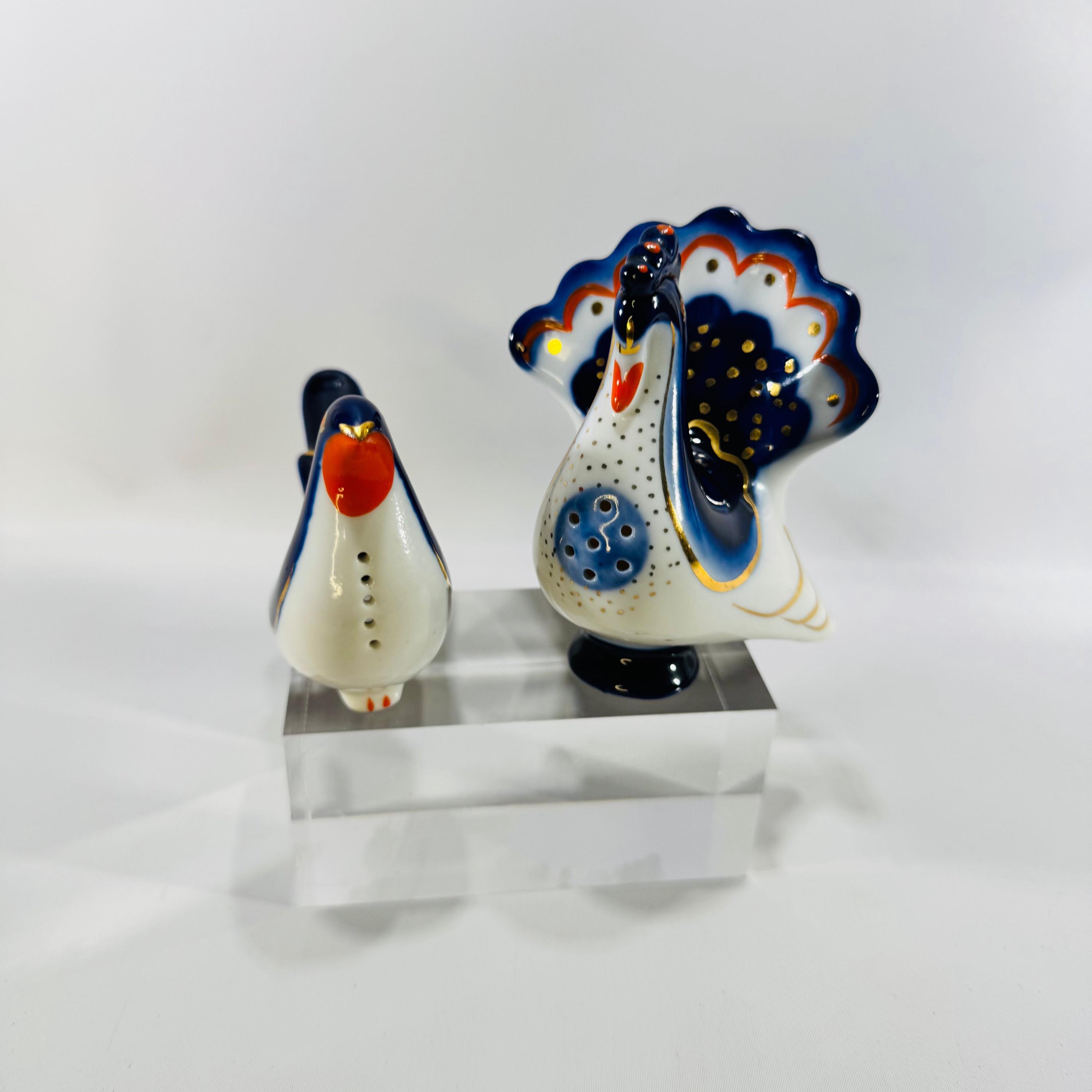 Lomonosov Porcelain Blue Bird - Etsy
