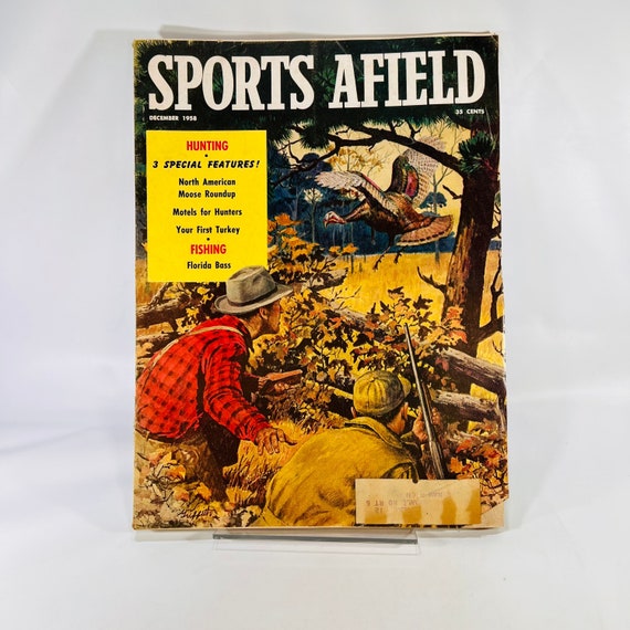 Sports Afield Vintage Magazine December 1958 Volume 140 Number 6 Hearst  Corp. Hunting Fishing Advertising -  Canada