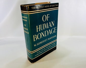 Of Human Bondage by W. Somerset Maugham 1936 Double Day and Company Vintage Book