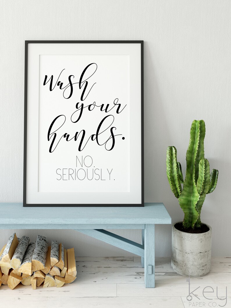 Bathroom Signs Bathroom Wall Art Bathroom Wall Decor Funny Etsy